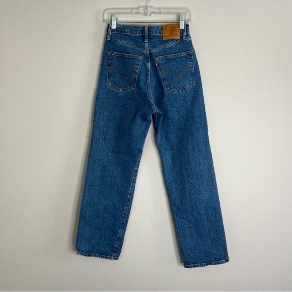 Women's Premium Ribcage Straight Ankle Jeans W27” L29” Jazz Pop EUC! - Picture 4 of 7